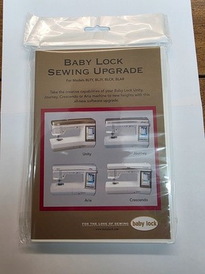 Baby Lock Sewing Upgrade For BLTY, BLJY, BLCR, BLAR (Machine Software Upgrade)