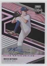 2020 Panini Elite Extra Edition Signatures Nick Bitsko #24 Auto q4j