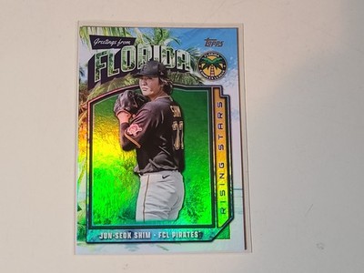 Jun-Seok Shim 2024 Topps Pro Debut Florida Rising Stars Baseball Card #d /99