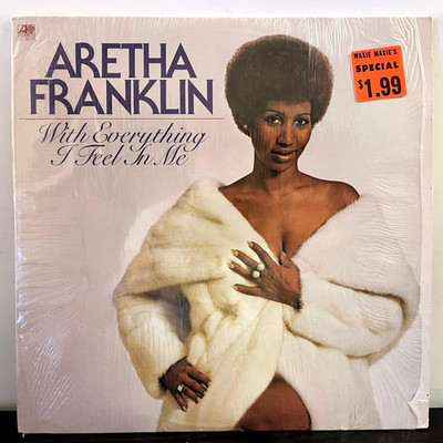 ARETHA FRANKLIN - With Everything I Feel In Me (1974)- 12'' Vinyl Record LP - VG+