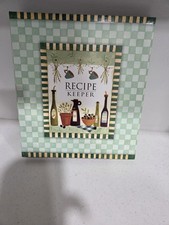 Recipe Book Binder Keeper by New Seasons Unwrapped, Never Used
