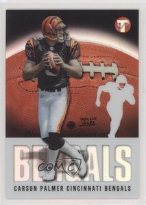 2003 Topps Pristine Refractor /1449 Carson Palmer #75 Rookie RC