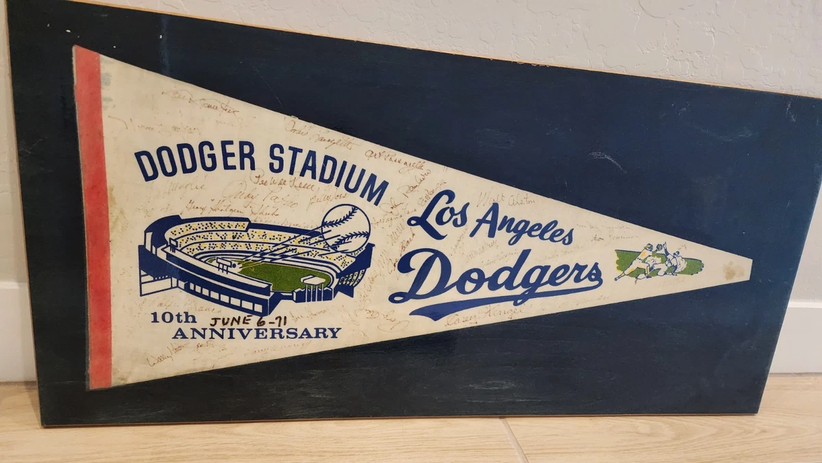 Los Angeles Dodgers Baseball Original Vintage Sports Pennants and