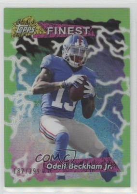 2015 Topps Finest 1995 Rookie Green Refractor /299 Odell Beckham Jr #95FRROB ii1