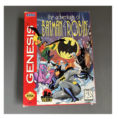 SEGA The Adventures of Batman & Robin (Sega Genesis, 1995) , 1-2