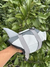 Durable Pet Dog Life Jacket Swimming Safety Vest w/ Pull Handle Puppy Lifesaver