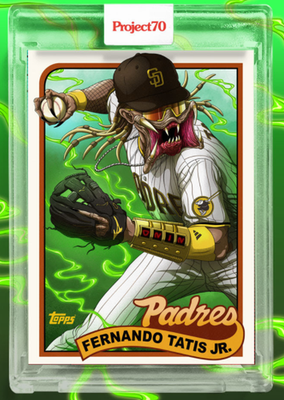 Topps Project 70 Card #411 Fernando Tatis Jr. by Alex Pardee