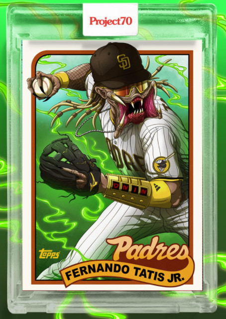 Topps Project 70 Card #411 Fernando Tatis Jr. by Alex Pardee PREDATOR