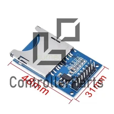 2PCS SD Card Module Slot Socket Reader For Arduino ARM MCU Read And Write