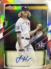 2021 Topps Chrome RC Josh Hader- Autograph All-Star Game Foil