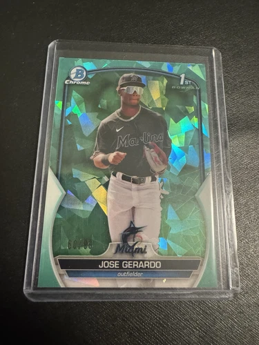 2023 Bowman Chrome Sapphire - Prospects Jose Gerardo #BCP-195 Aqua /99 (RC)