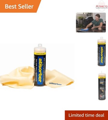Large Synthetic Drying Chamois Cloth 27x17 Super Absorbent Scratch-Free Washable