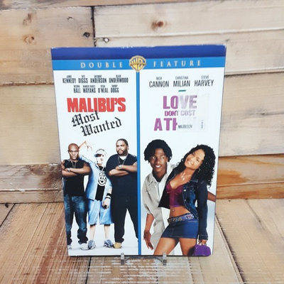 #ad Malibus Most Wanted Love Dont Cost A Thing DVD Used Double Feature Comedy $11.95