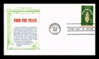 US COVER FOOD FOR PEACE FREEDOM FROM HUNGER FDC SCOTT 1231 KHOL KRAFT CACHET
