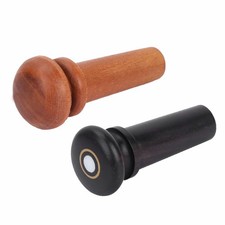 2Pcs High Quality Jujube Wood Violin Tail Endpin Musical Instrument Accessories