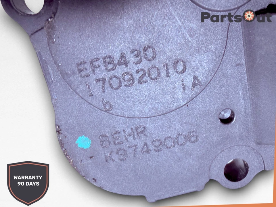 BMW 528i xDrive 2012-2015 calentador solapa motor actuador EFB430 OEM Foto 3 de 3