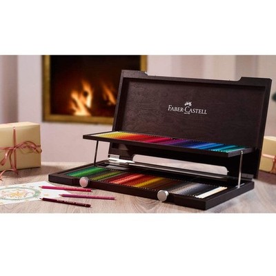 Faber-Castell Polychromos Artists' Color Pencils - Wood Case of