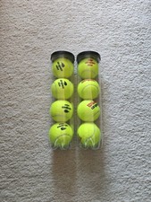 Wilson US Open 2024 Official Tournament Tennis Balls M W , Two Cans/8 Balls
