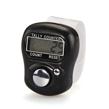 Digital Hand Counter Click Press Number Screen Tally Tasbeeh Tasbih Finger Band