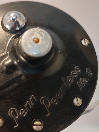 Vintage Penn Peerless No 9 Fishing Reel - 第 4/12 張圖片