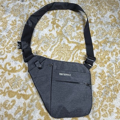 Waterfly Sling Crossbody Chest Bag Slim Anti Theft Over Shoulder Backpack Travel