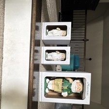 Masters Golf Gnome Figurine Set of 3 Collectible Sculptures Boxed (2019 gnomes)