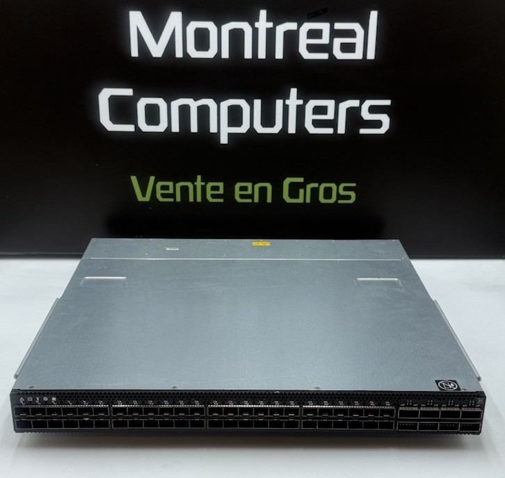 Mellanox SN2410 MSN2410-CB2F Lenovo 01AD888 48x 25G 8x 100G Switch /w 2x PSU