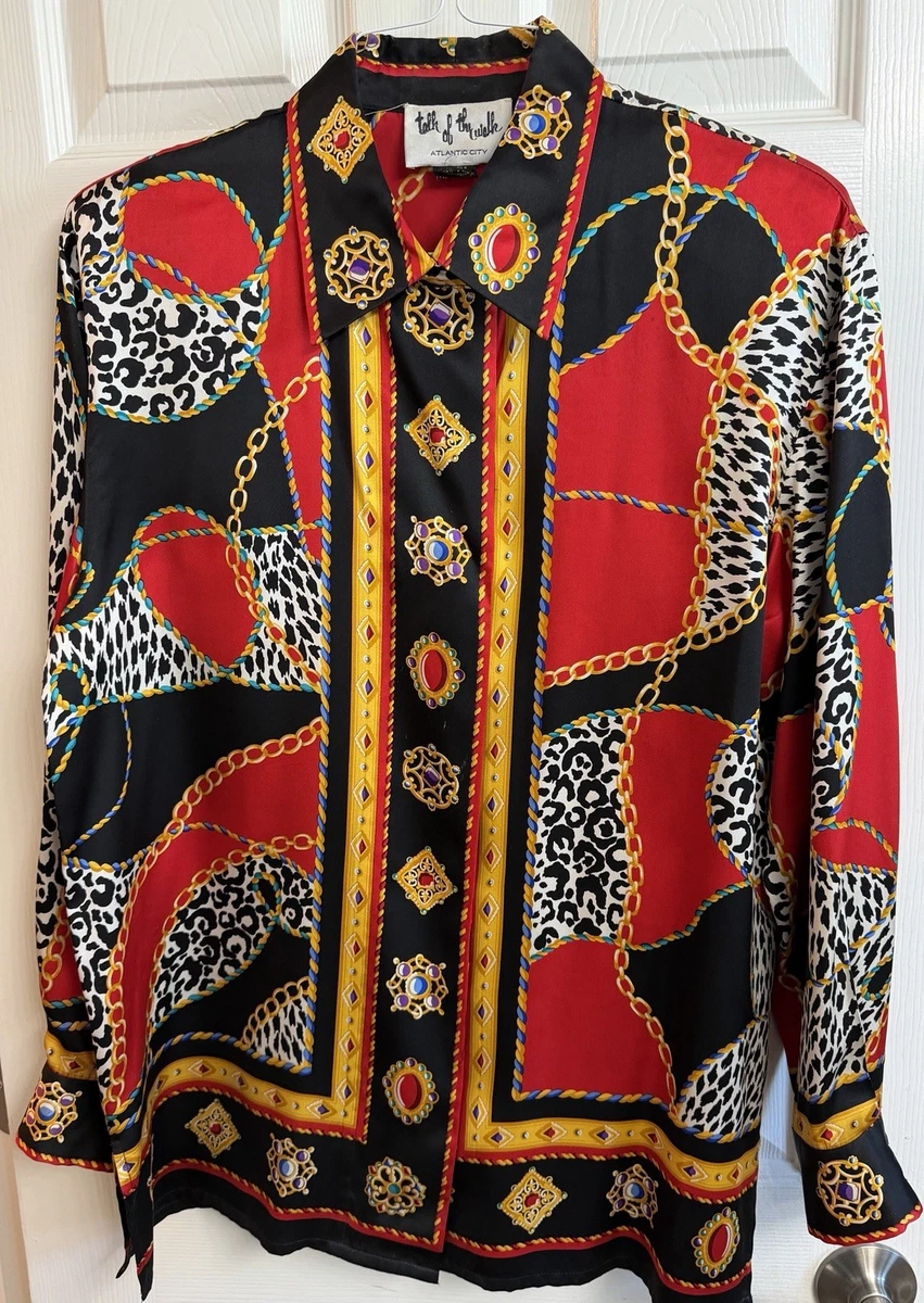 Versace 100% Silk Vintage Clothing for Women for sale | eBay