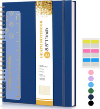 Graph Paper Notebook, Spiral Notebook Journal 8.5  x 11  , A4 Large Grid Notebook