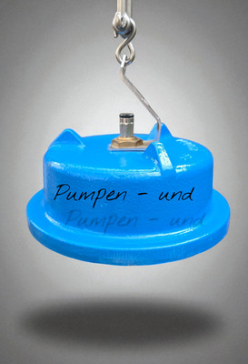 Messglocke FLYGT PD-M 200 Geschlossene Luftglocke Tauchglocke KSB  ABS