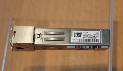 Cisco GLC-T SFP Modul   1000BASE-T   RJ45   1 Gbi