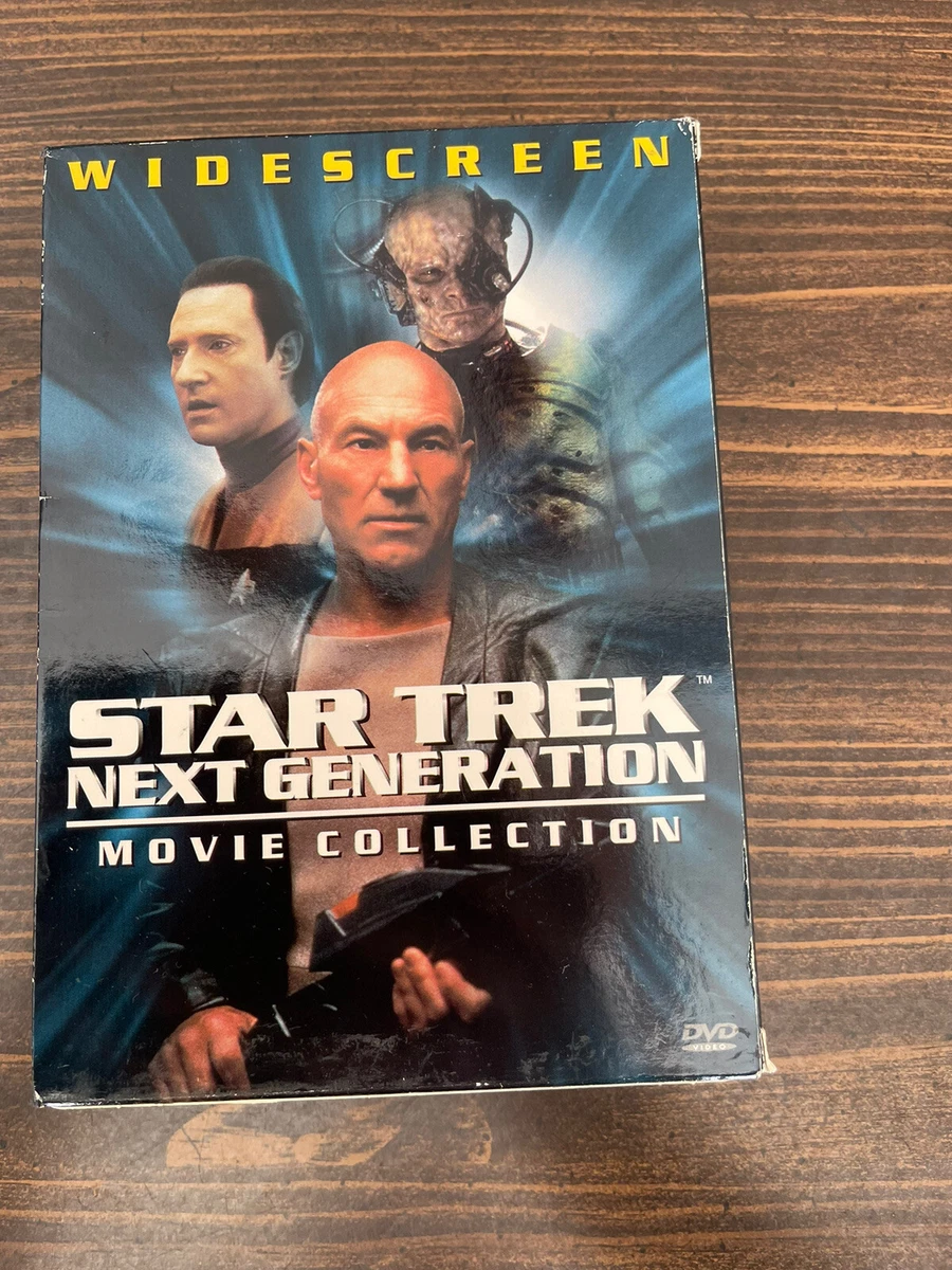 STAR TREK: Next Generation - Widescreen Movie Collection (DVD 3-Disc) EUC