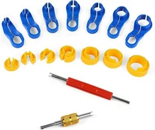 16PCS AC Fuel Line Disconnect Tool Set, 1/4 5/16 3/8 1/2 5/8 3/4 7/8 Inch Master