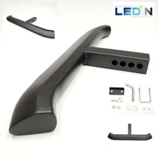 For 2" Receiver Truck Heavy Duty Steel Tow Hitch Step Bar Guard 28" Black Slant