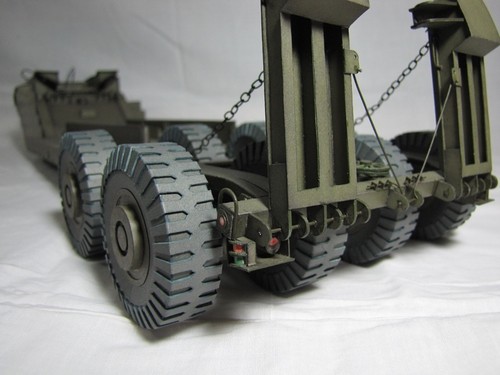 1:25 Scale The M25 Tank Transporter Dragon Wagon DIY Handcraft Paper Model Kit - Picture 6 of 11