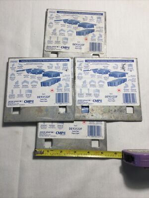 Dock Edge Floating Dock Heavy Duty Galvanized 5 1/4 Inch Punch Backer Plate