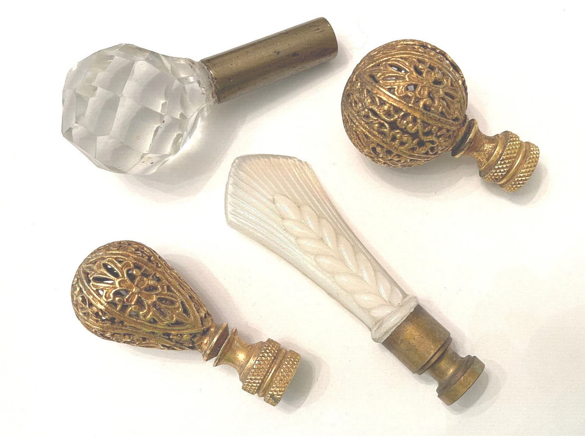 Vintage lamp finials hotsell