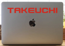 Takeuchi Logo Decal- Construction Sticker-Tools Decal-Vinyl Decal- Tractor Decal