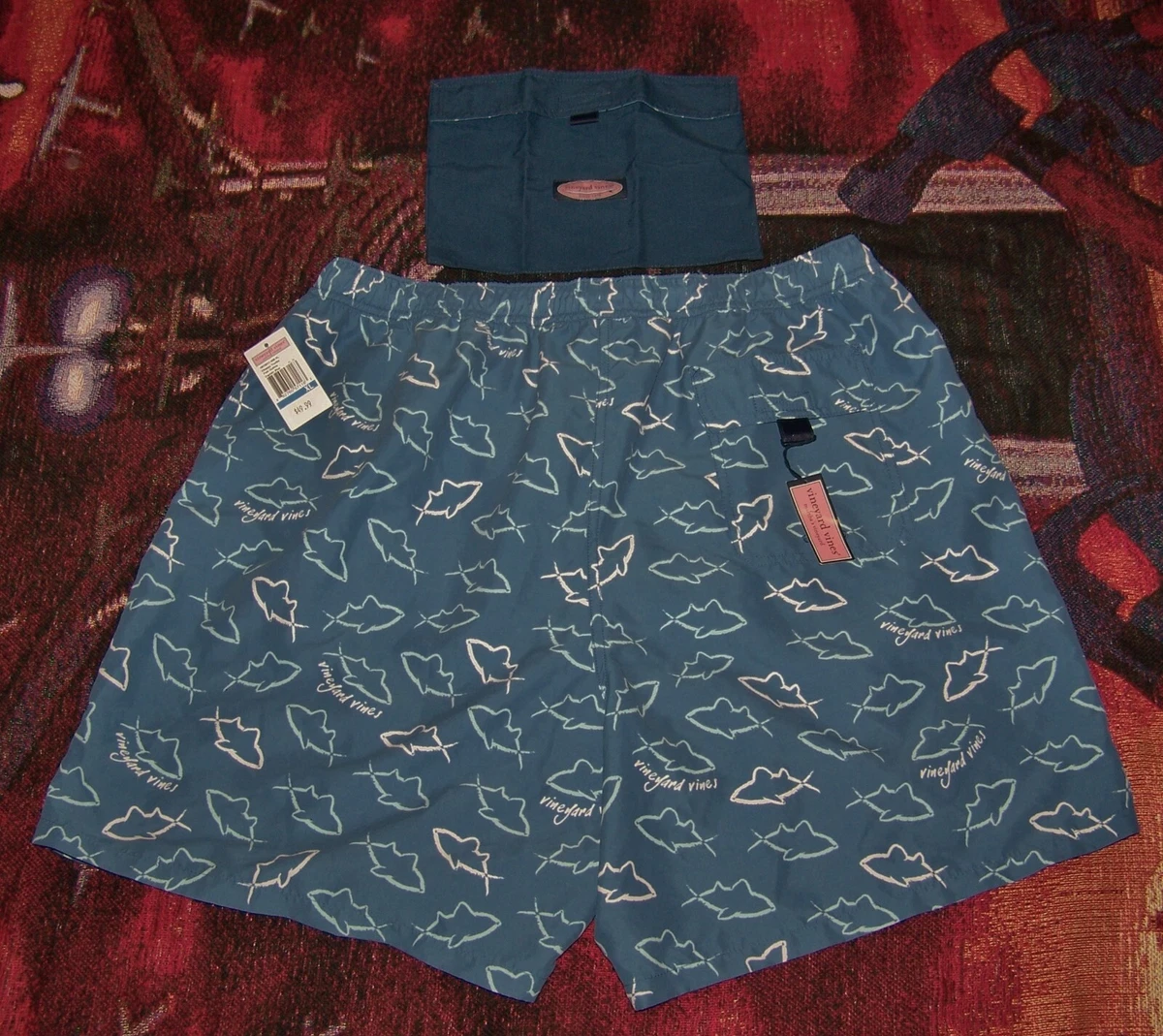 NEW VINEYARD VINES CHAPPY TRUNKS Mesh Lined Surf Swim Suit Board