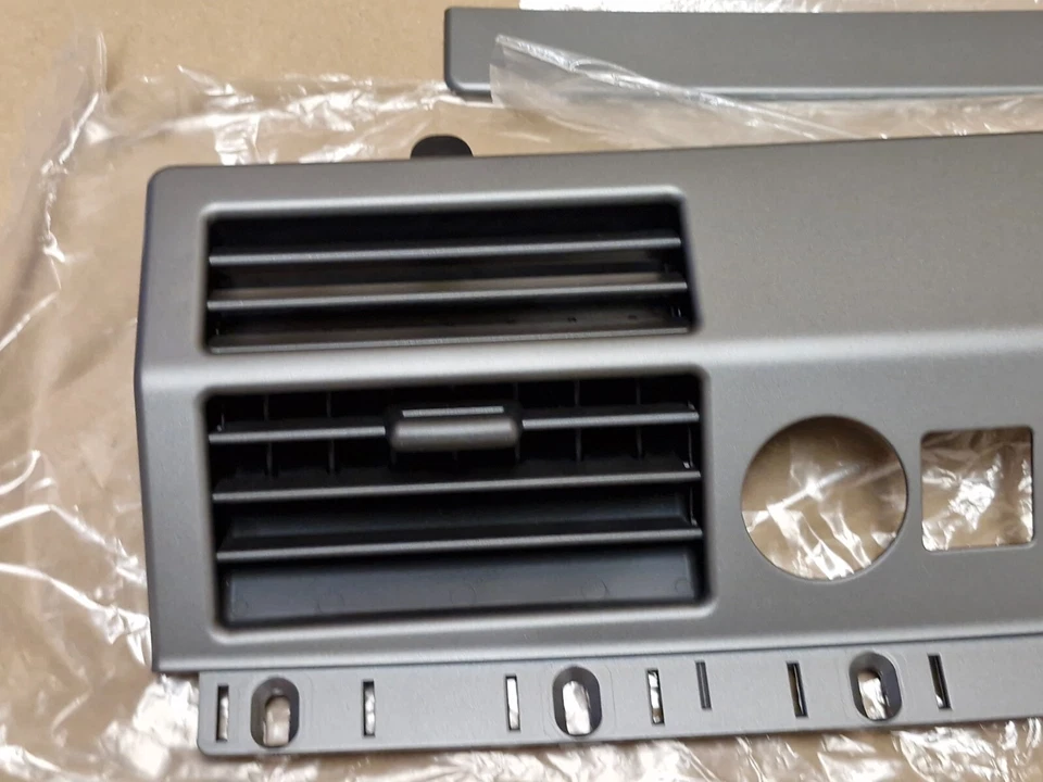 BMW E66 E67 Fresh Air Grille Right Dark Silver Interior 64226905342 Genuine NEW - Image 4 of 4