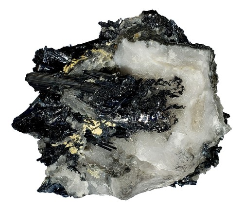 Genuine Stibnite Crystal Cluster - Raw Mineral Display Specimen from China - Picture 5 of 7