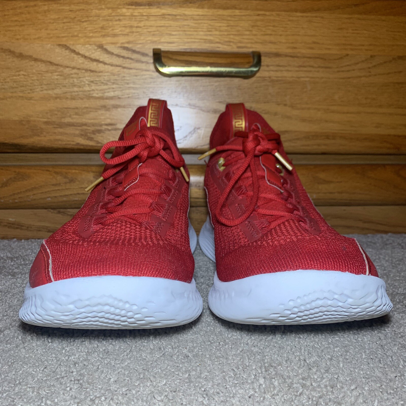 Under Armour Curry 8 Flow Steph Red Chinese Year CNY … Gem