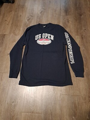 jones mitchell sweat shirt long sleeve Pre-owned  Mediumsize Blue ( 2005 US OPEN