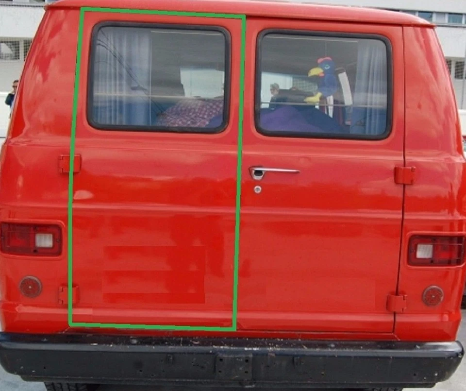 1971-1977 Dodge, Plymouth B PB 100 200 300 van left & right rear cargo door seal - Image 2 of 4