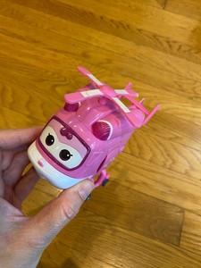 pink helicopter super wings
