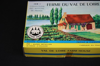 Andre Porte Ho 108c Maquette Ferme Val De Loire Maison Habitation Campagne Decor
