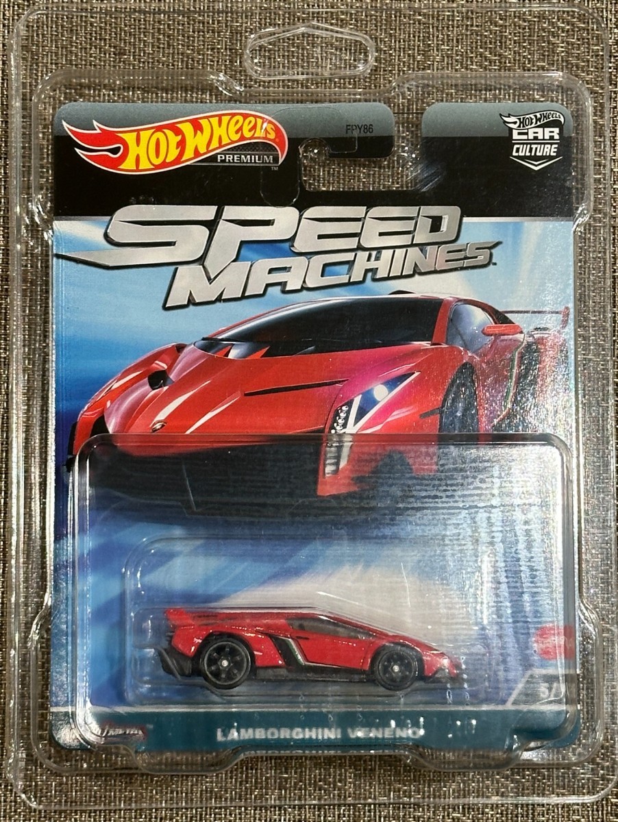 Hot Wheels Premium Car Culture Speed Machines Lamborghini Veneno