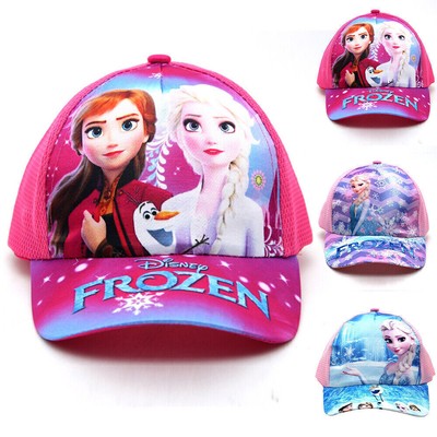 Frozen Elsa Kinder Mädchen Baseballcap Cap Baseballmütze Mütze Kappe Basecap CN