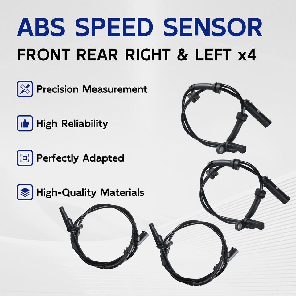 New 4 ABS Speed Sensor Front Rear Left Right for BMW F22 F23 F30 F32 ...