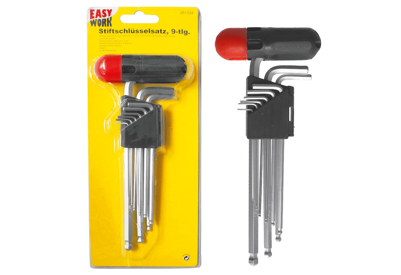 Easy Work Sechskant-stiftschlüsselsatz